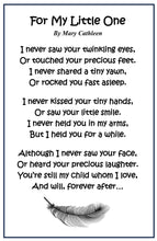 Load image into Gallery viewer, Remembrance: For My Little One