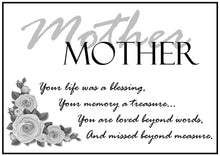 Load image into Gallery viewer, Remembrance: Mother - Missed Beyond Measure 300g