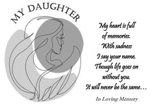 Load image into Gallery viewer, Remembrance: Daughter - Will Never be The Same 300g
