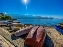 Load image into Gallery viewer, Photographic Print - The Boats of Lake Ohrid