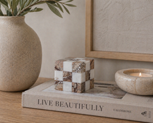 Load image into Gallery viewer, Cubo Marble Sculpture 9x9cm