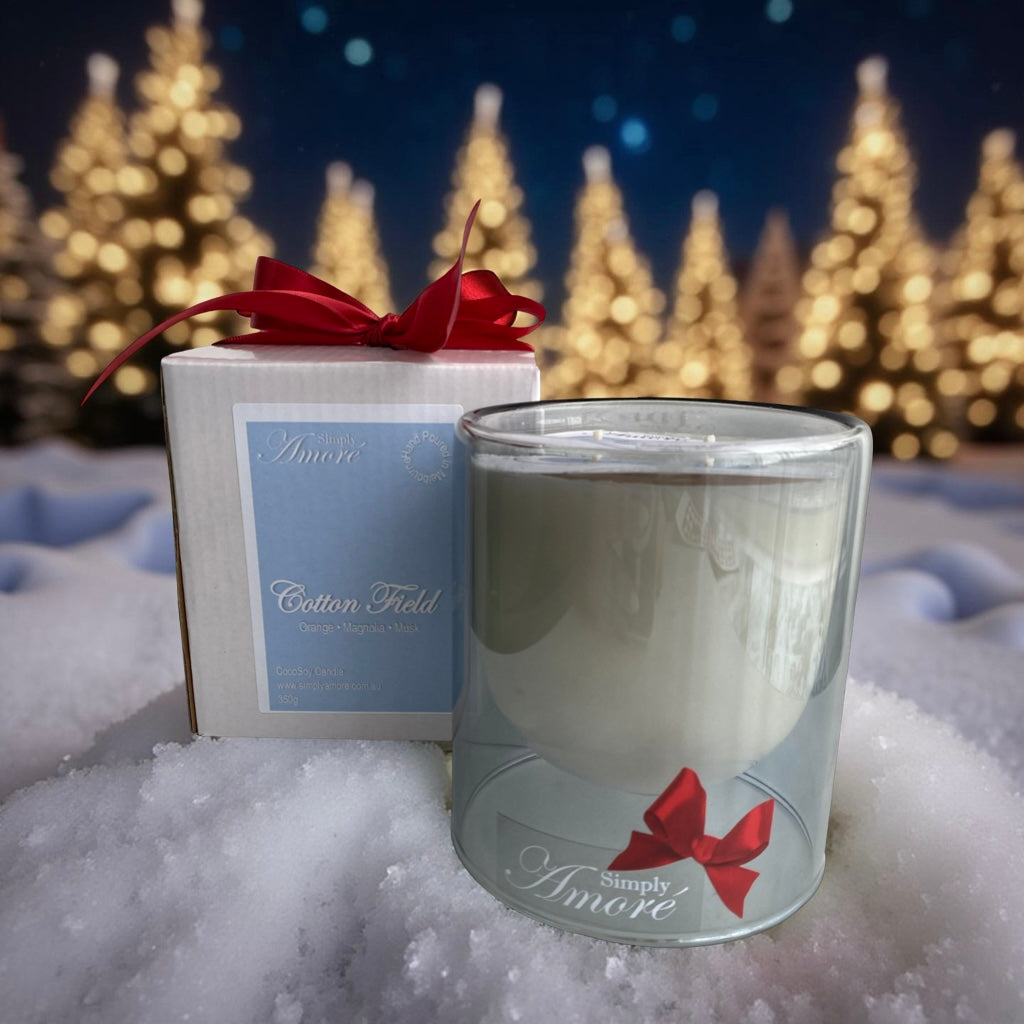 CocoSoy Candle - Christmas Cotton Field 350ml