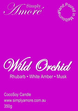 Load image into Gallery viewer, CocoSoy Candle - Wild Orchid 350ml
