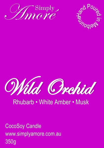 CocoSoy Candle - Wild Orchid 350ml