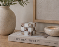 Cubo Marble Sculpture 9x9cm