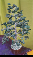 Green Aventurine Silver Tree - Medium